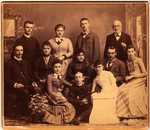 1889 Baptist Choir Potsdam NY